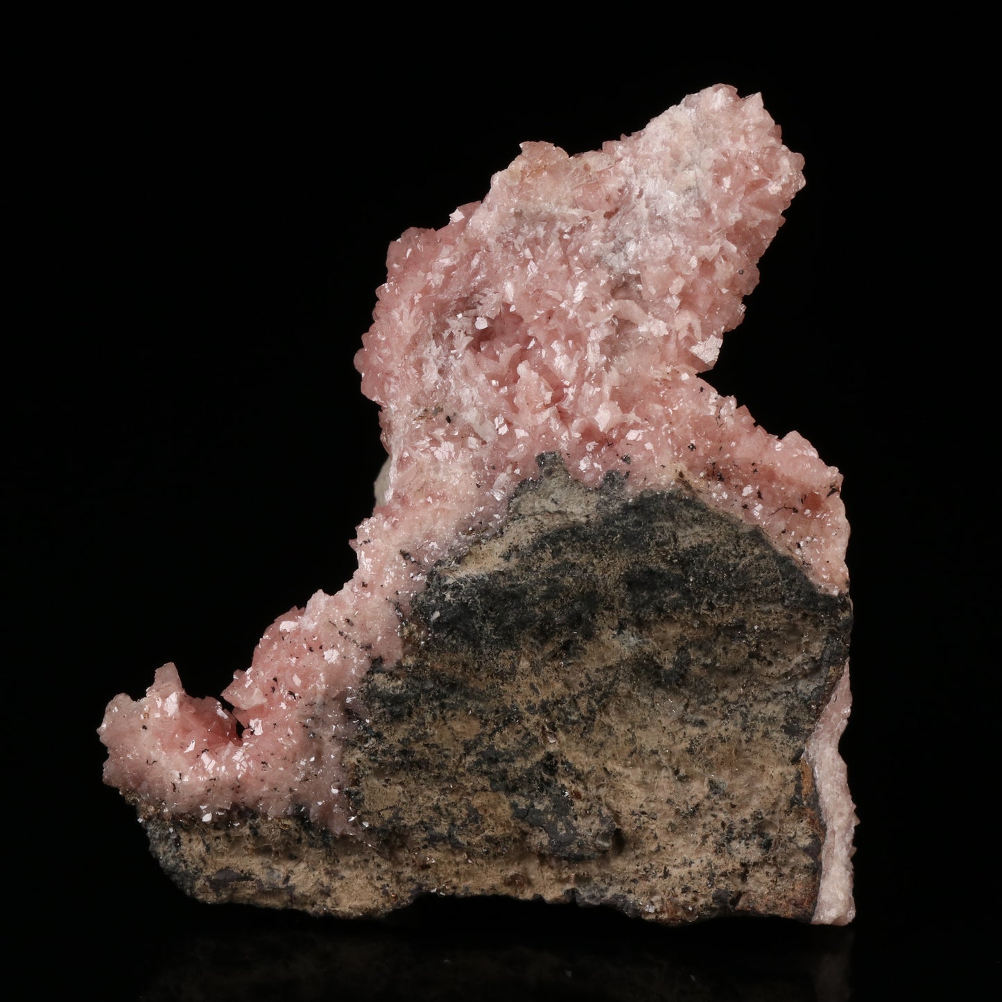 Rhodochrosite on Matrix