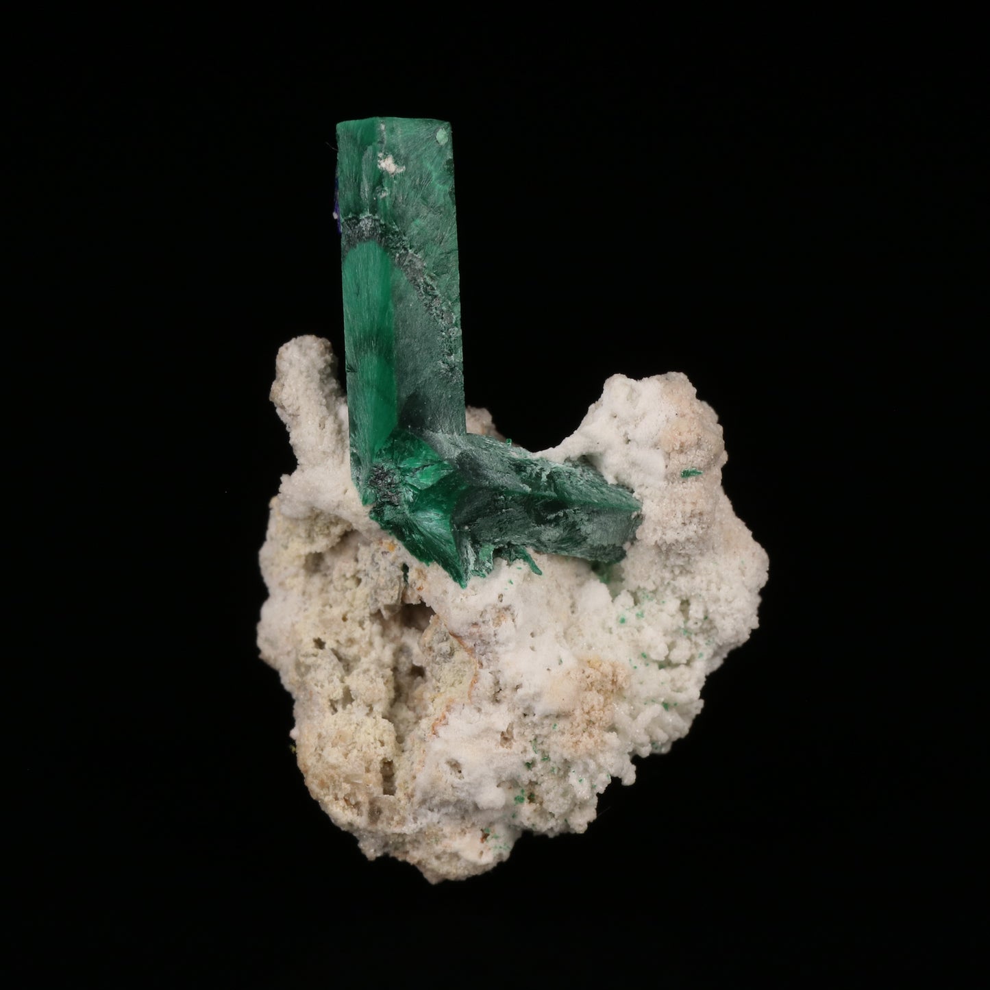 Malachite psm Azurite on Matrix
