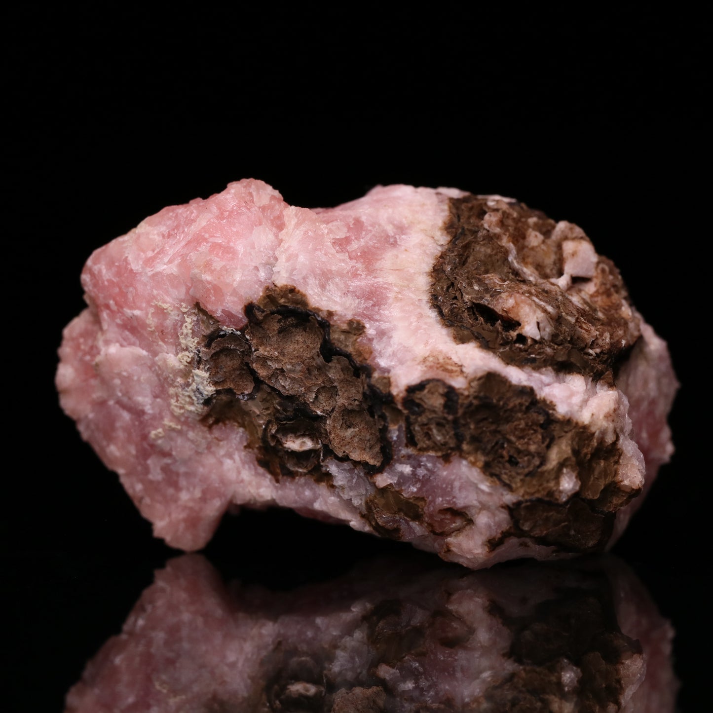 Rhodochrosite on Matrix