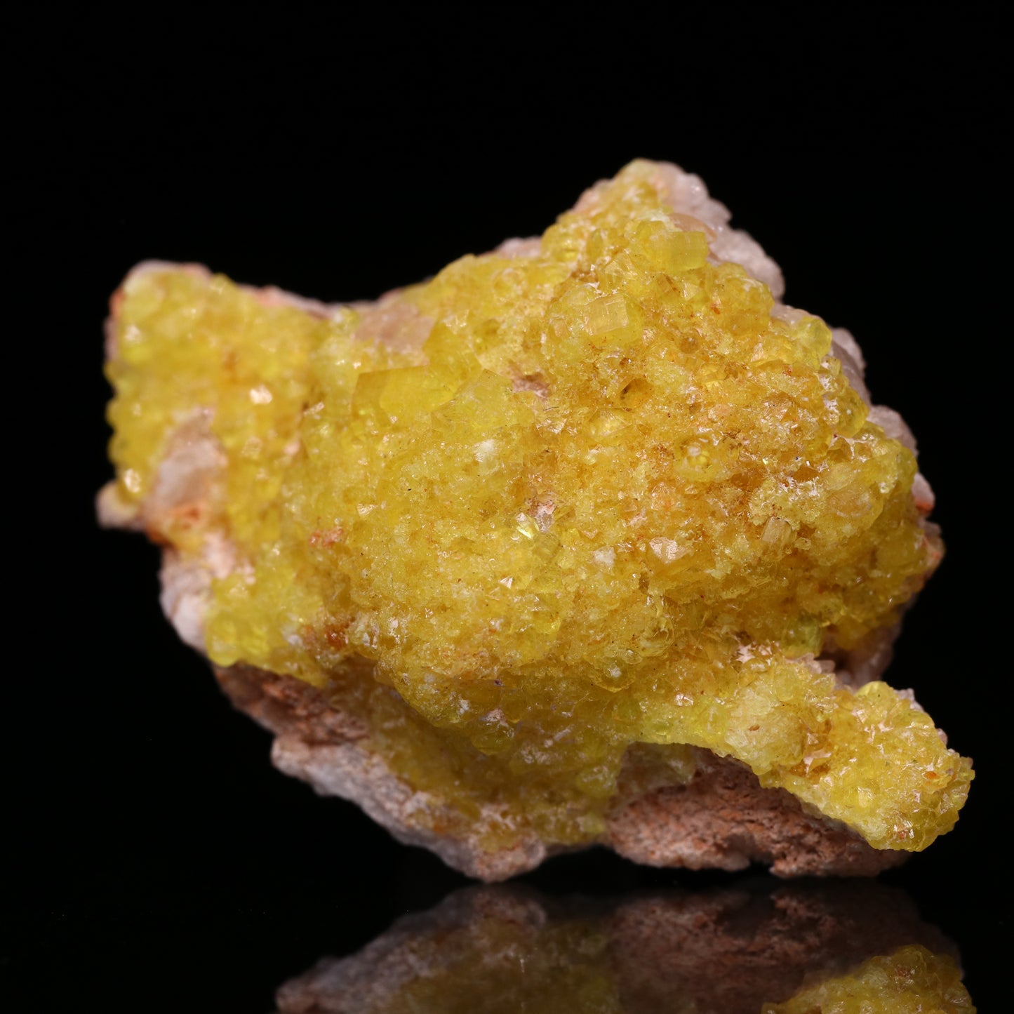 Ettringite on Calcite on Brucite Cluster