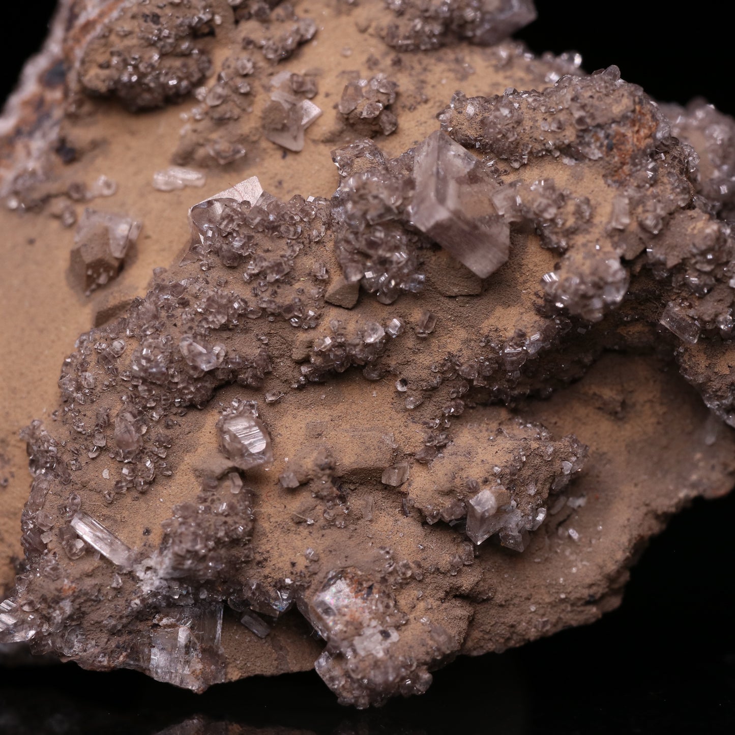 Baryte and Calcite on Matrix