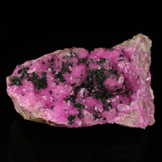 Malachite on Cobaltoan Calcite