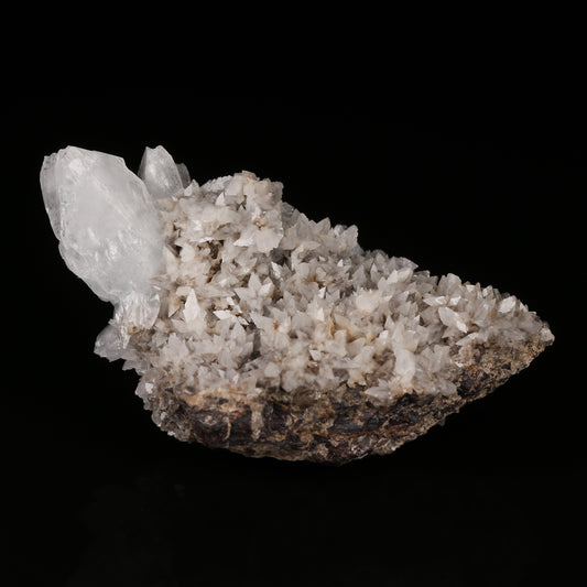 Celestine & Calcite on Matrix