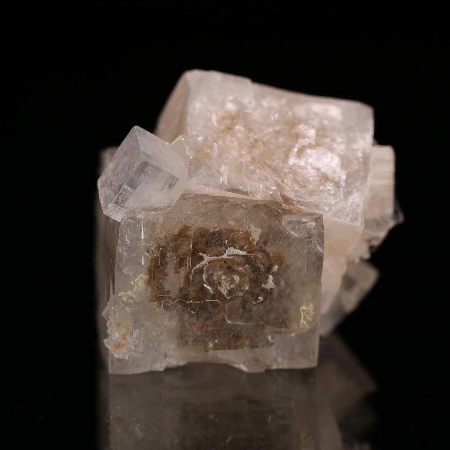 Hydroxyapophyllite Cluster