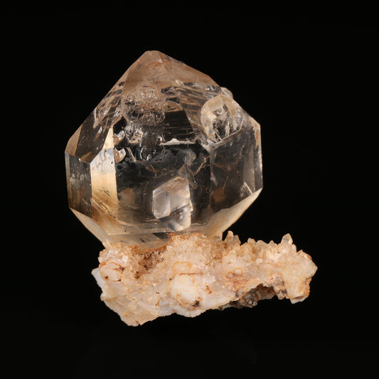 Smoky Quartz on Matrix