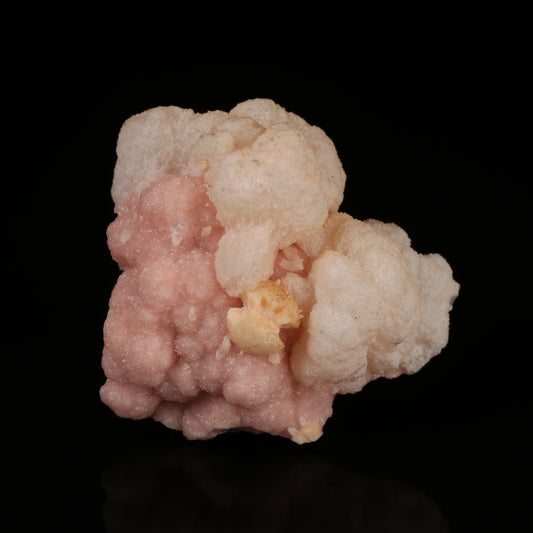 Manganoan Calcite on Rhodochrosite