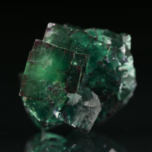 Green Fluorite Cluster