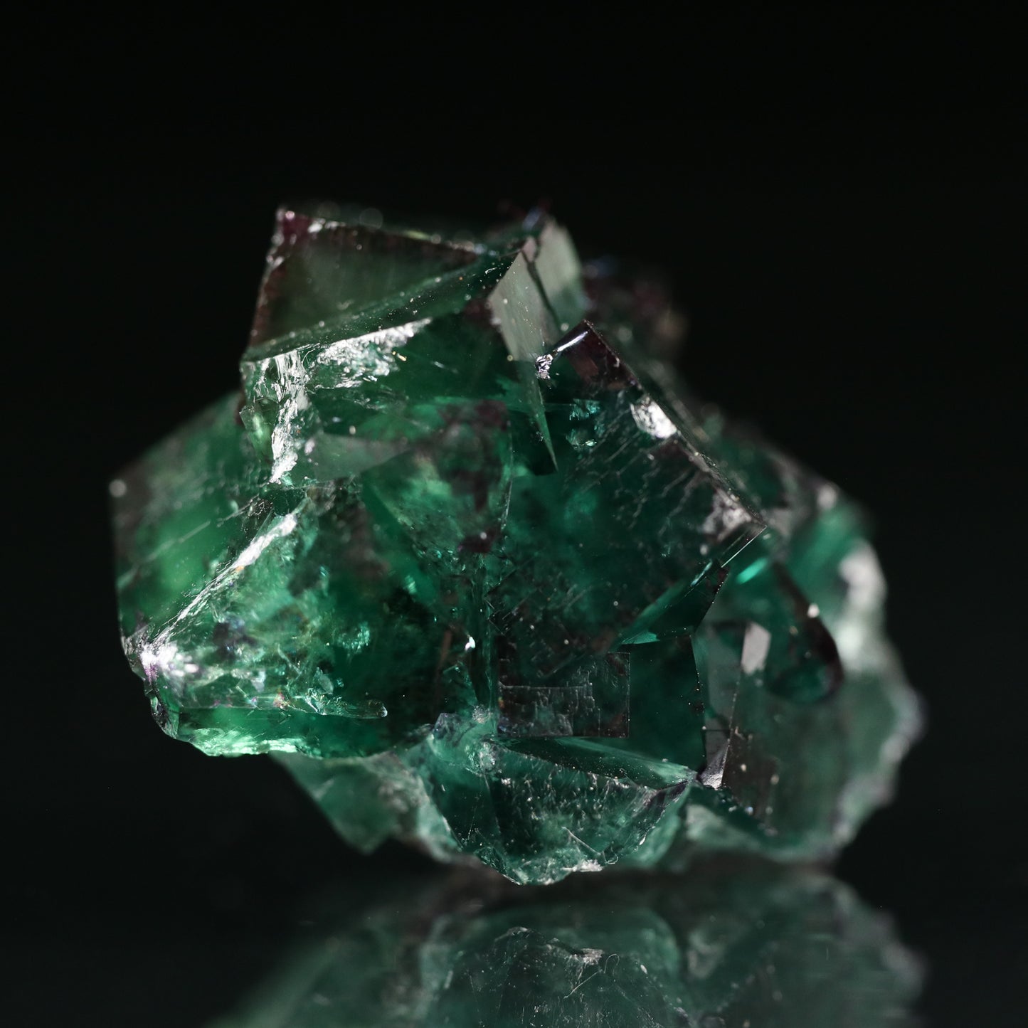 Green Fluorite Cluster
