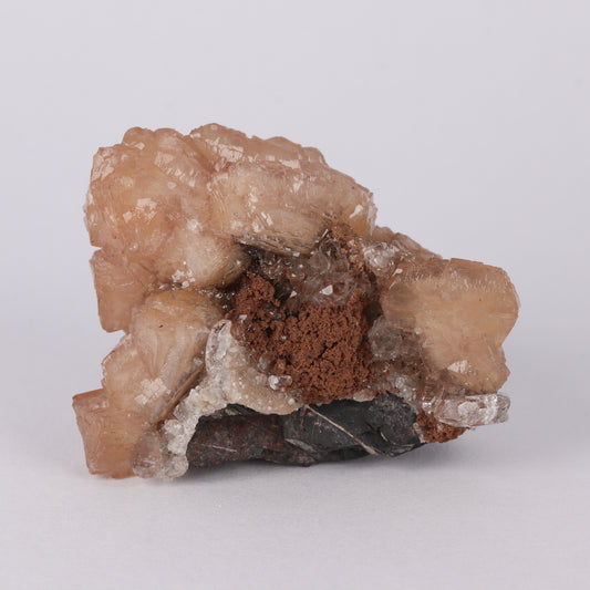 Olmiite with Calcite