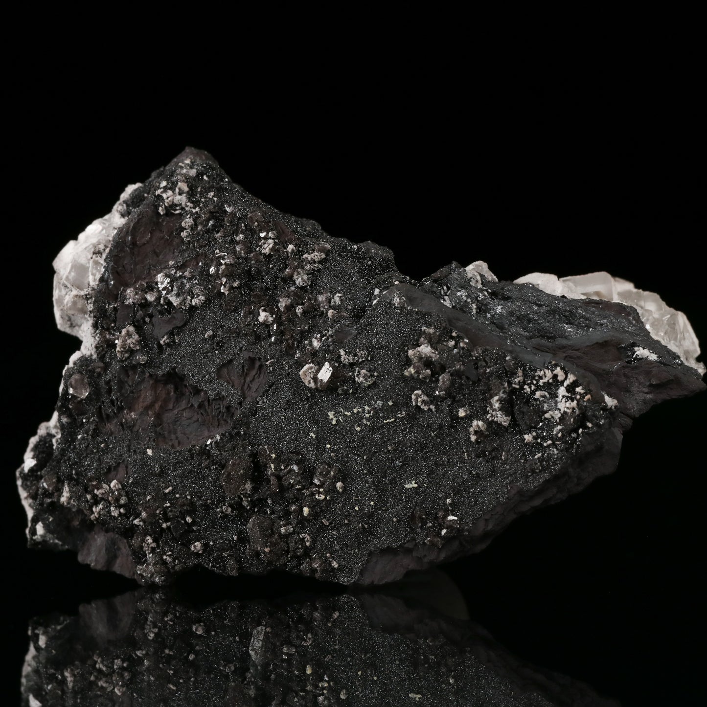 Calcite on Manganite on Matrix