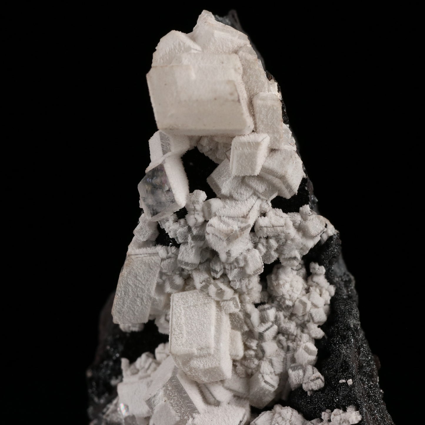 Calcite on Manganite on Matrix