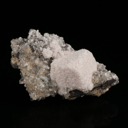 Bultfonteinite psm Hydroxyapophyllite with Calcite