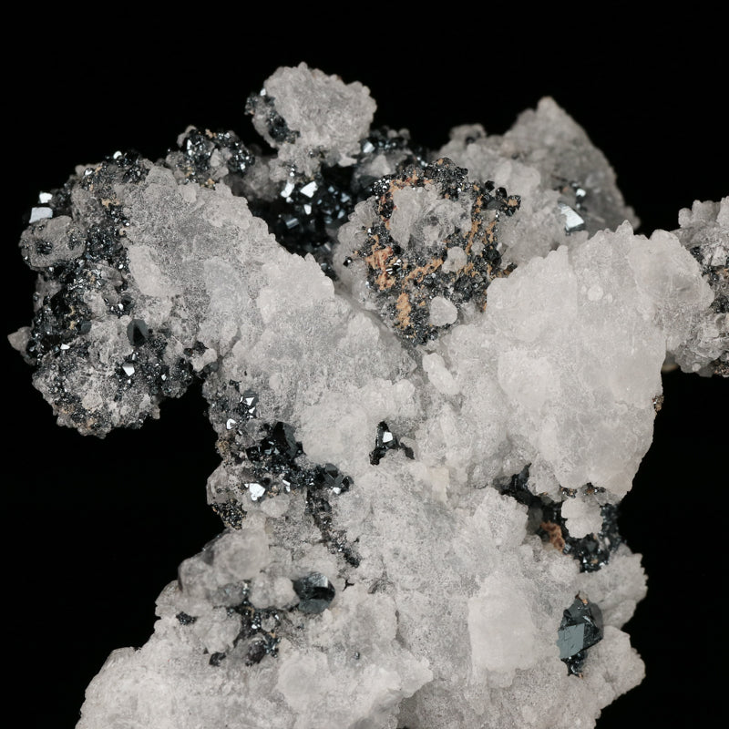 Hematite, Calcite, Andradite Garnet