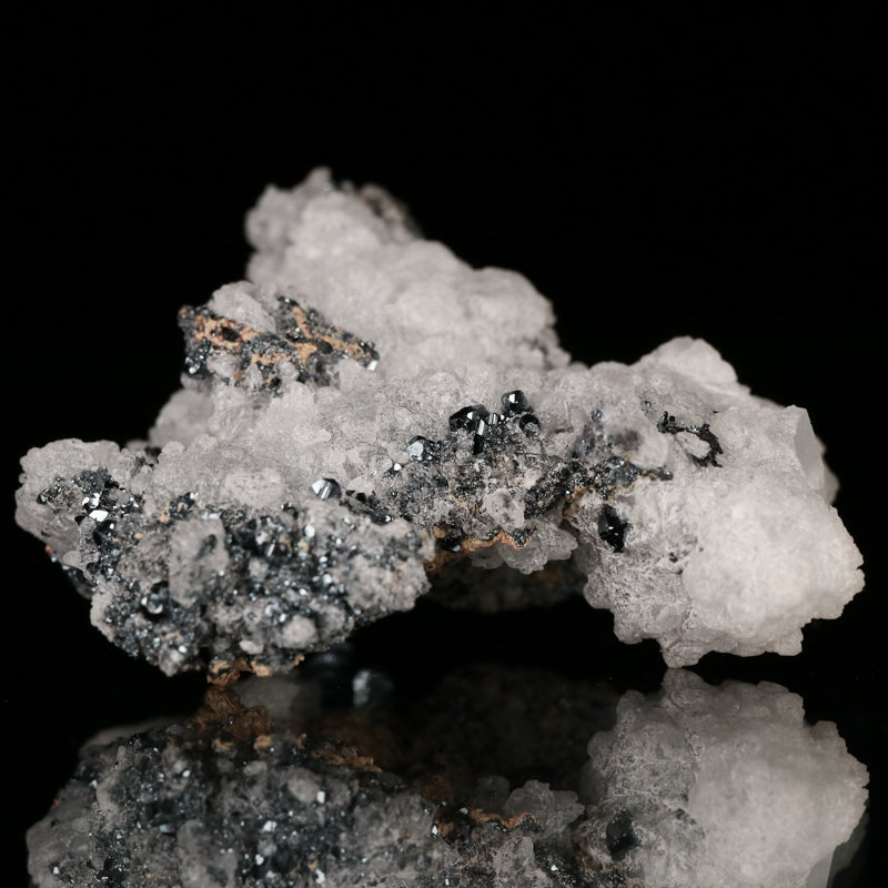 Hematite, Calcite, Andradite Garnet