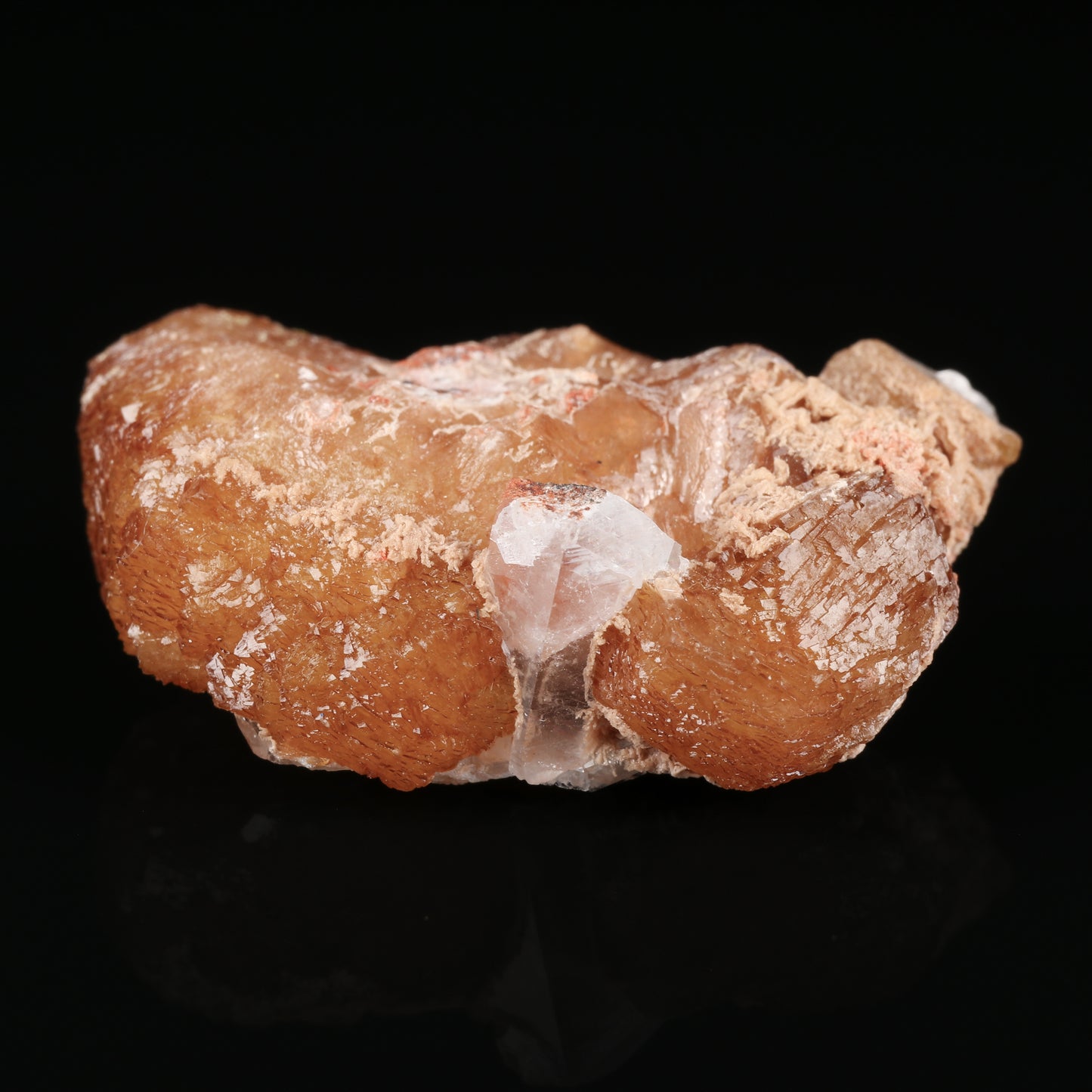 Calcite on Brucite