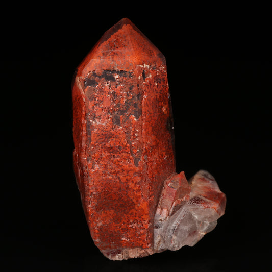 Red Hematite In Quartz
