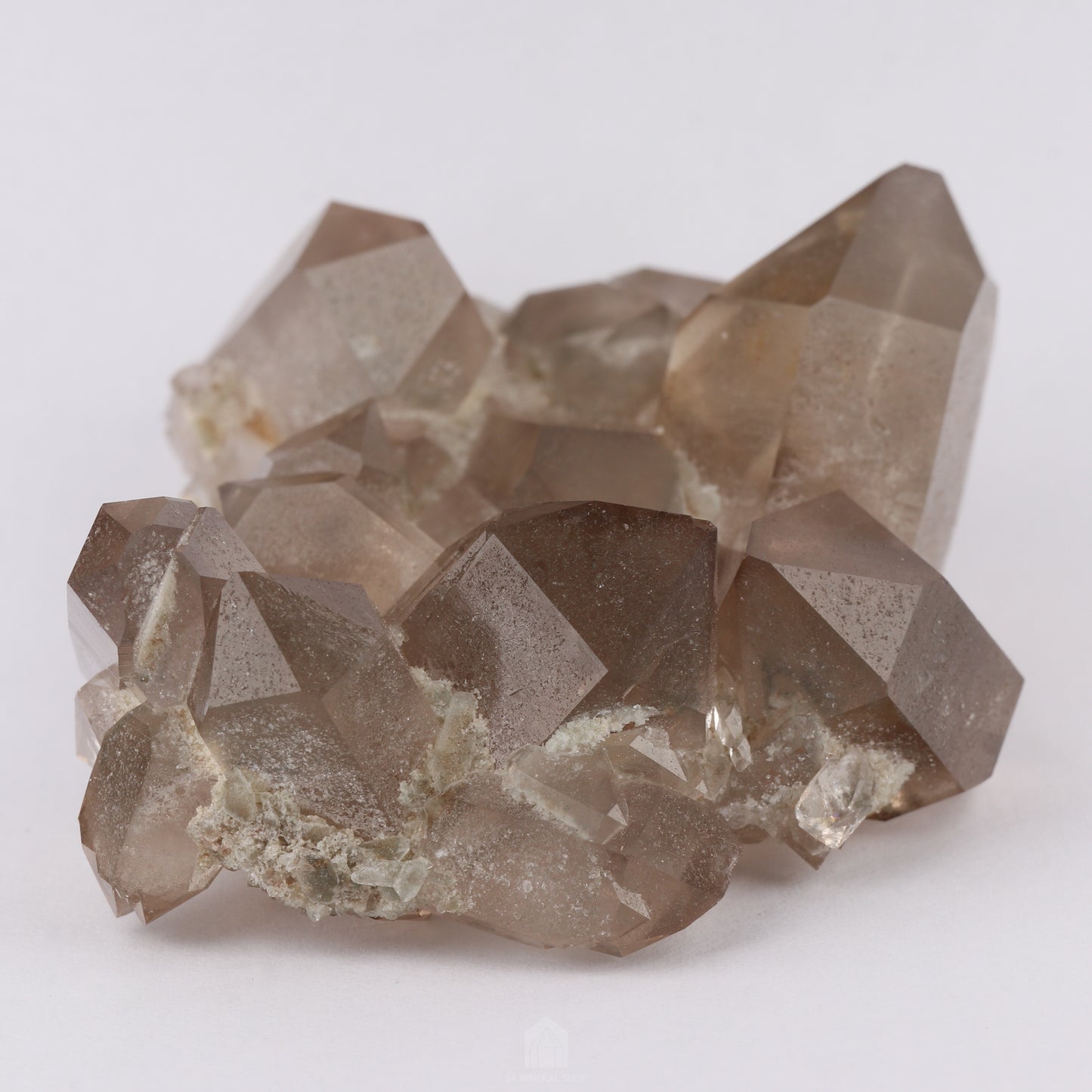 Smoky Quartz Cluster