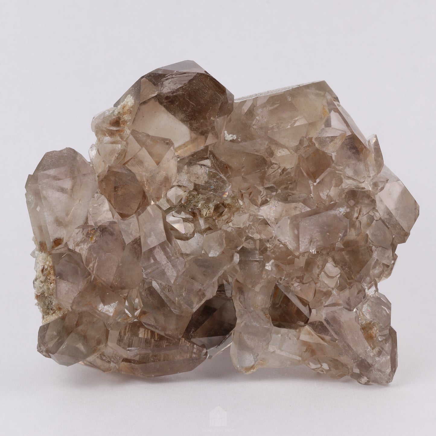 Smoky Quartz Cluster