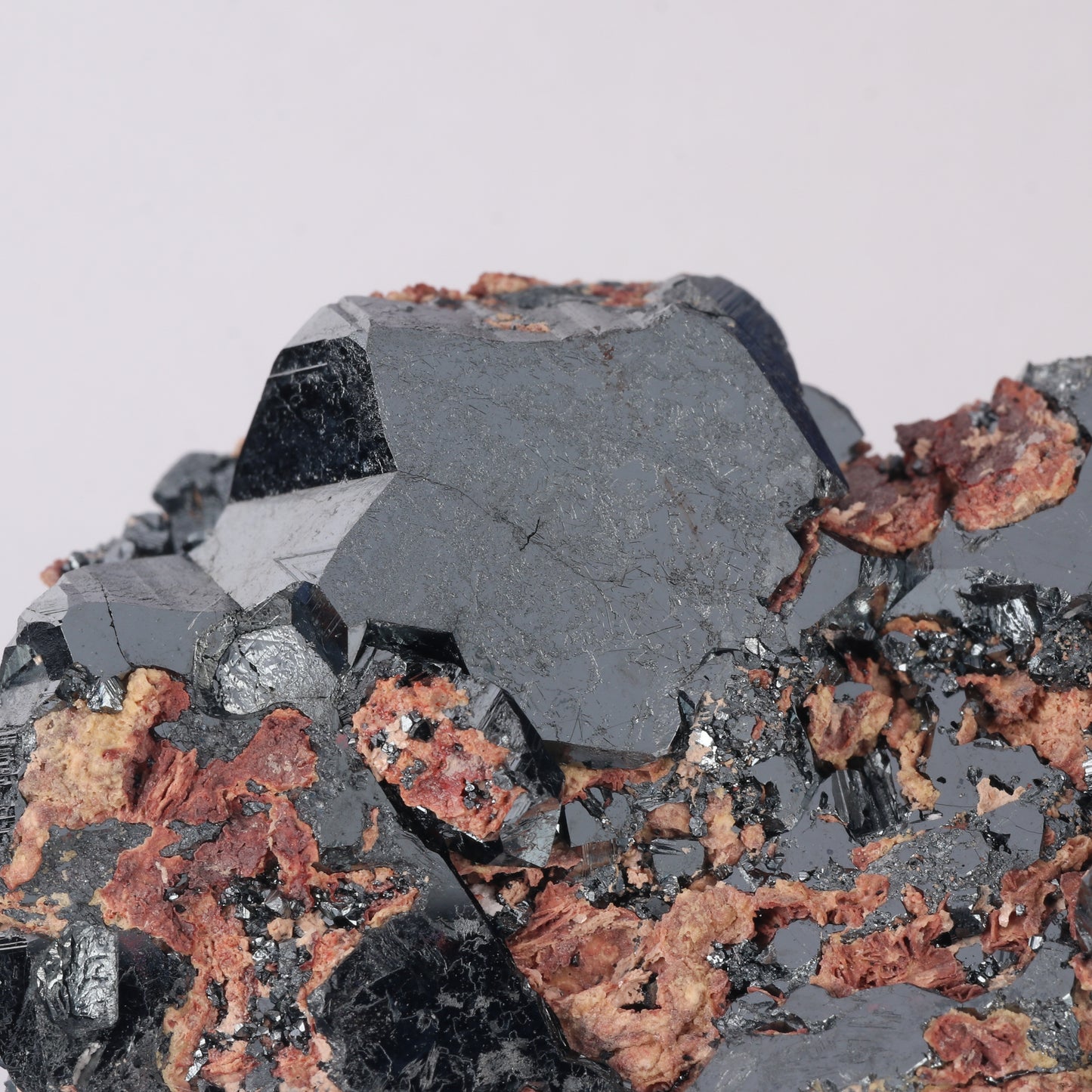 Andradite on Hematite