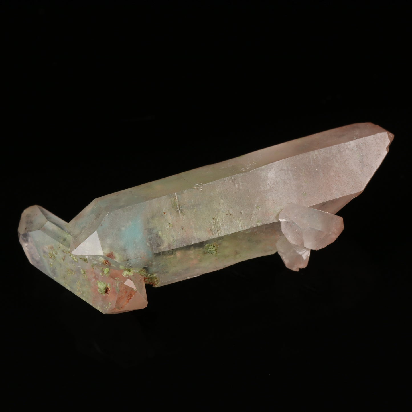 Ajoite, Kaolin, Epidote incl Quartz Floater, Artonvilla Mine, Musina, Limpopo, South Africa