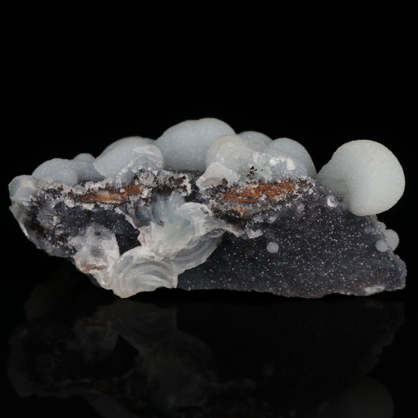 Quartz on Smithsonite