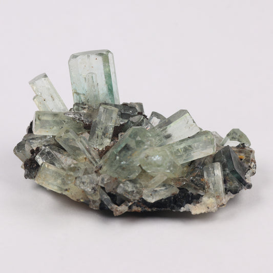 Aquamarine with Fluorite