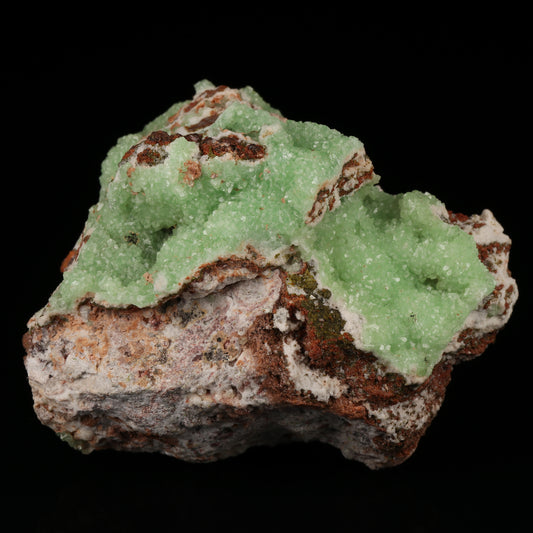 Cuprosmithsonite on Matrix