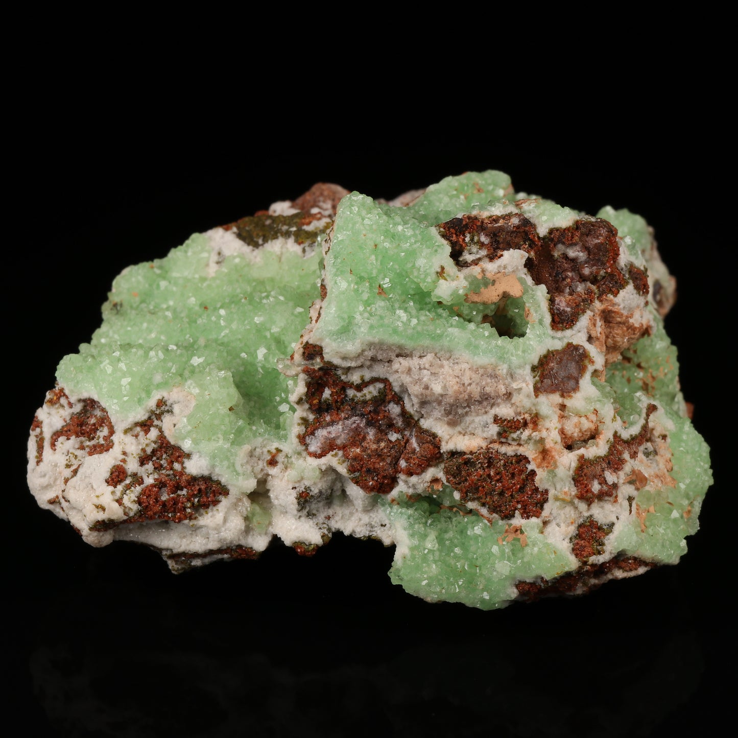 Cuprosmithsonite on Matrix
