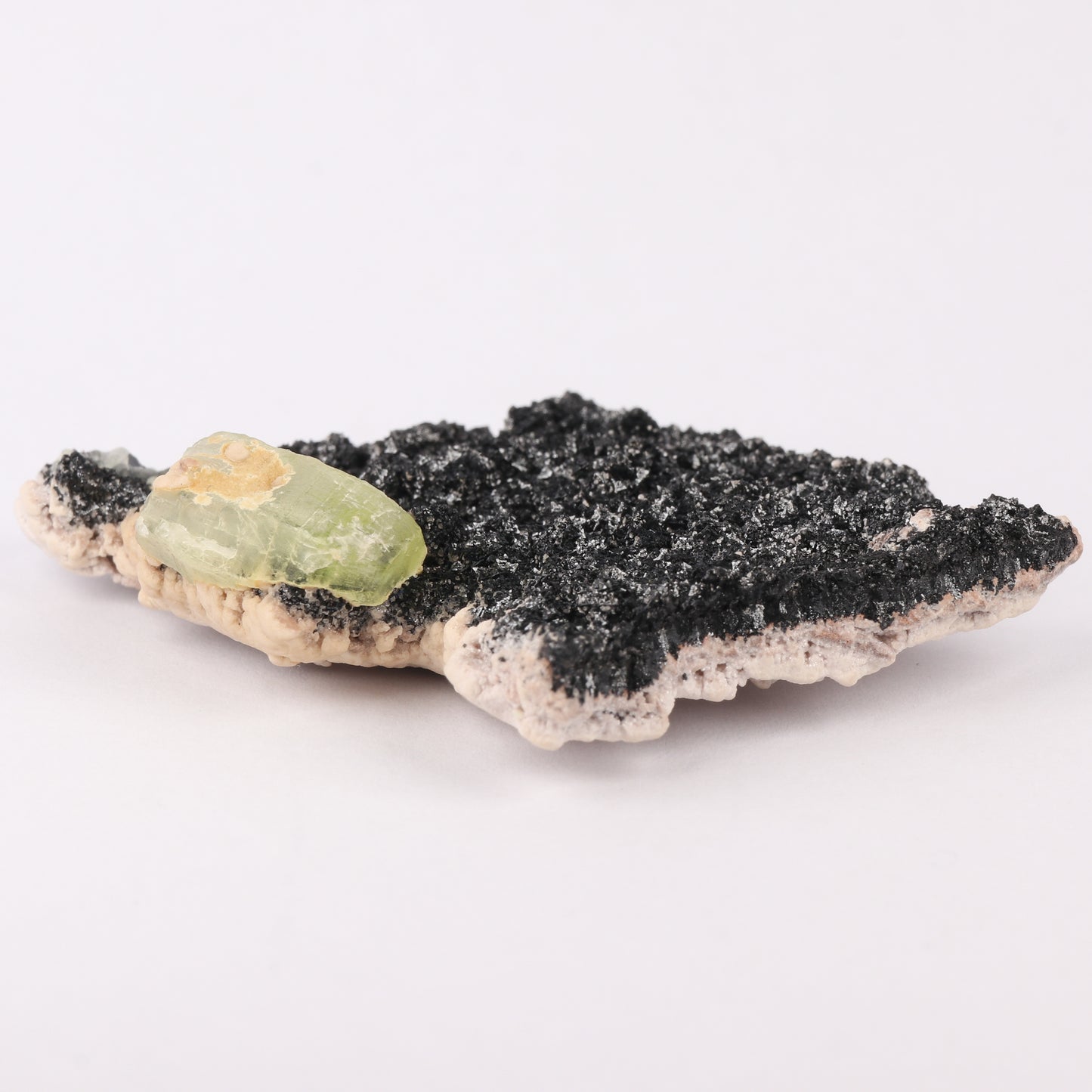 Cuprosmithsonite on Matrix