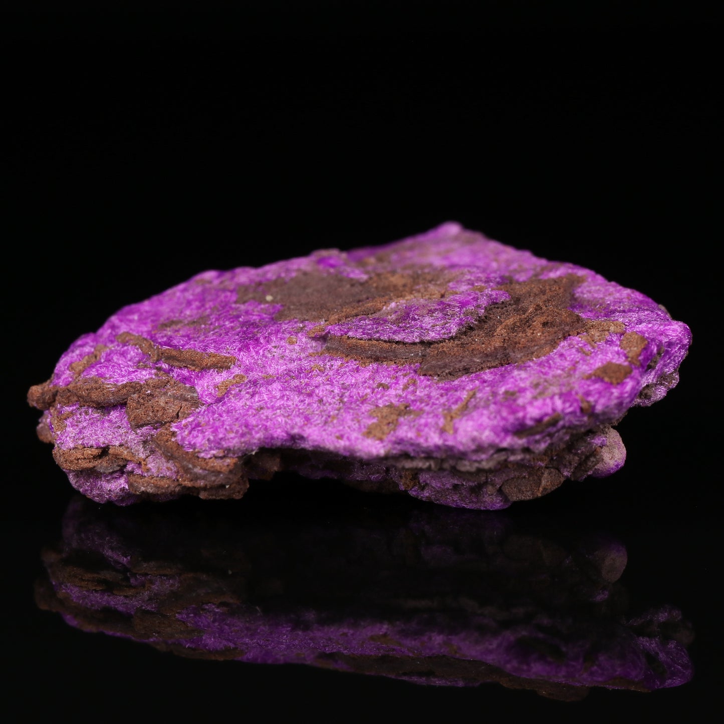 Fibrous Sugilite on Matrix
