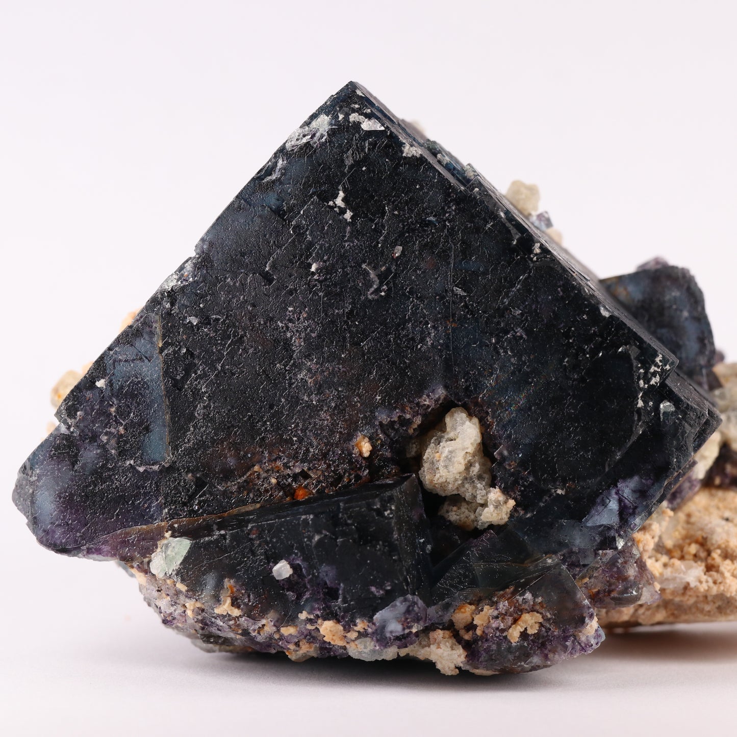 Blue Fluorite Crystal