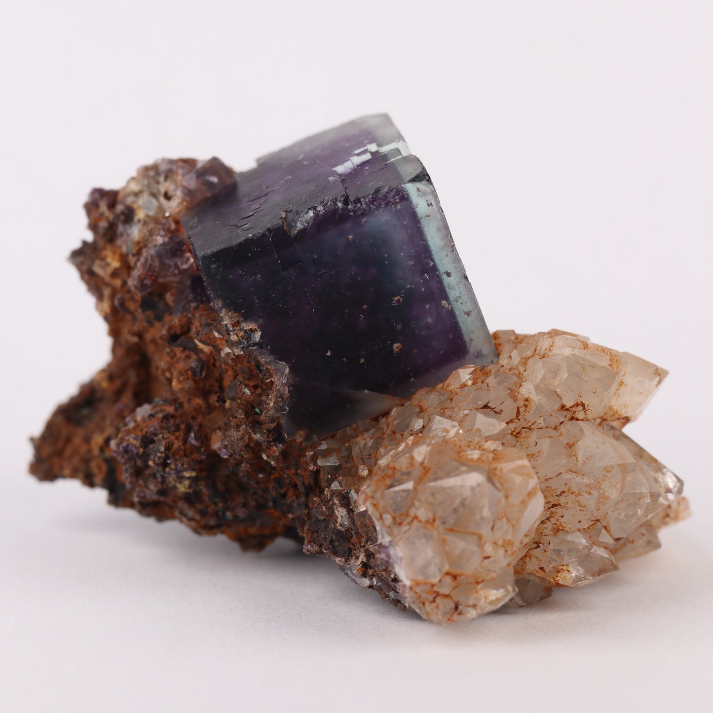 Fluorite & Quartz