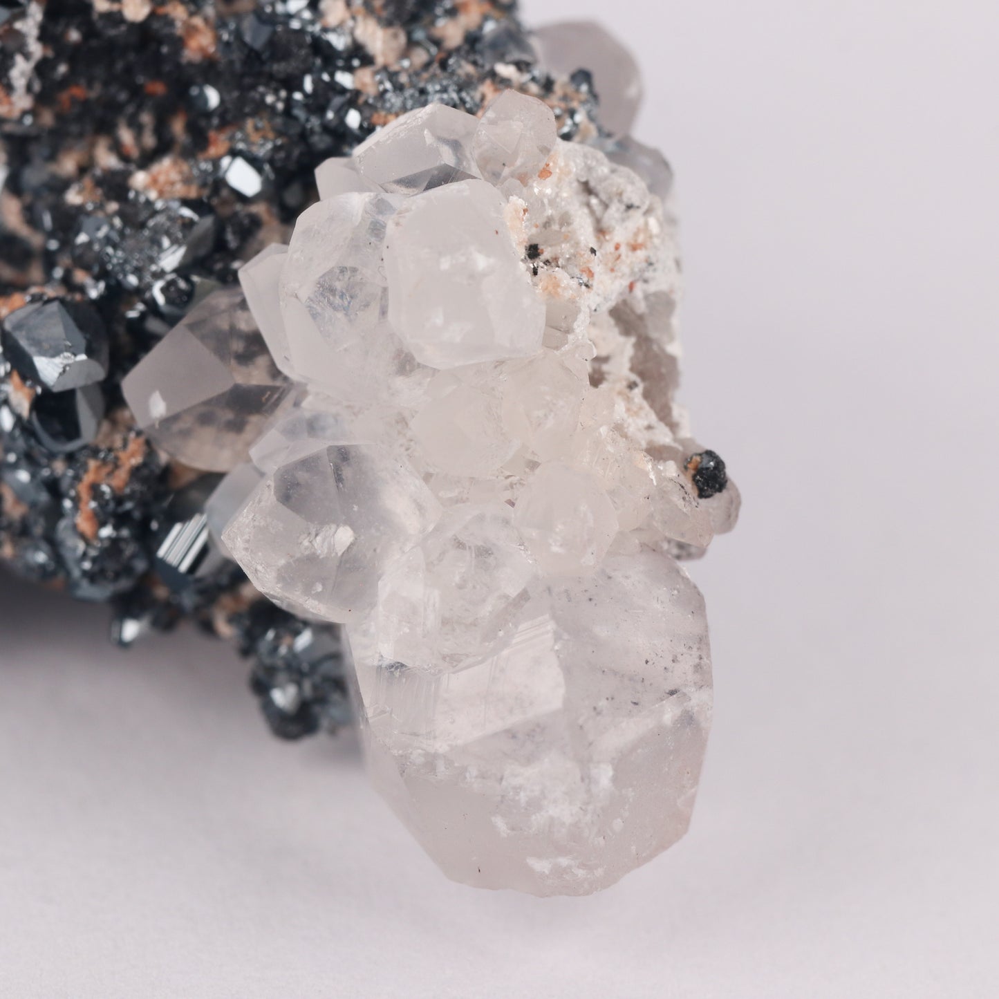Andradite, Hematite & Calcite