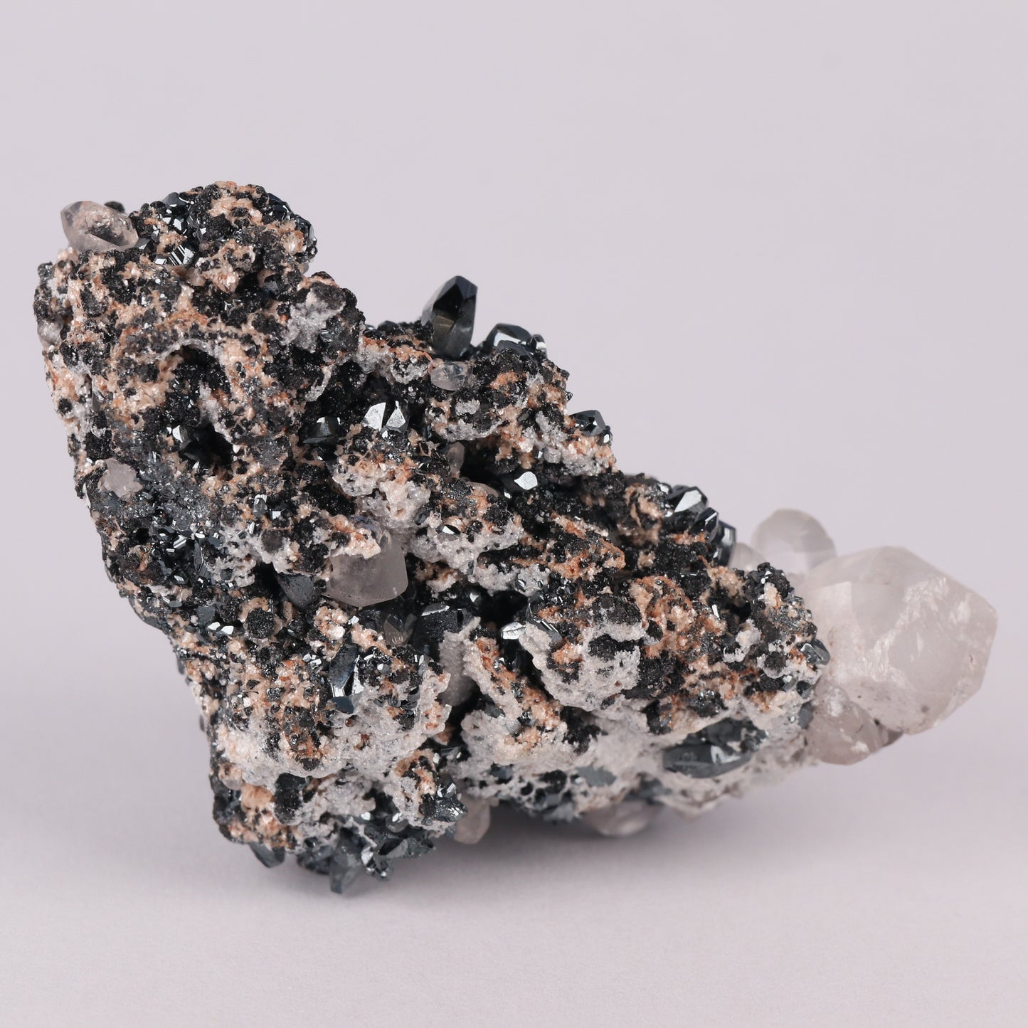 Andradite, Hematite & Calcite
