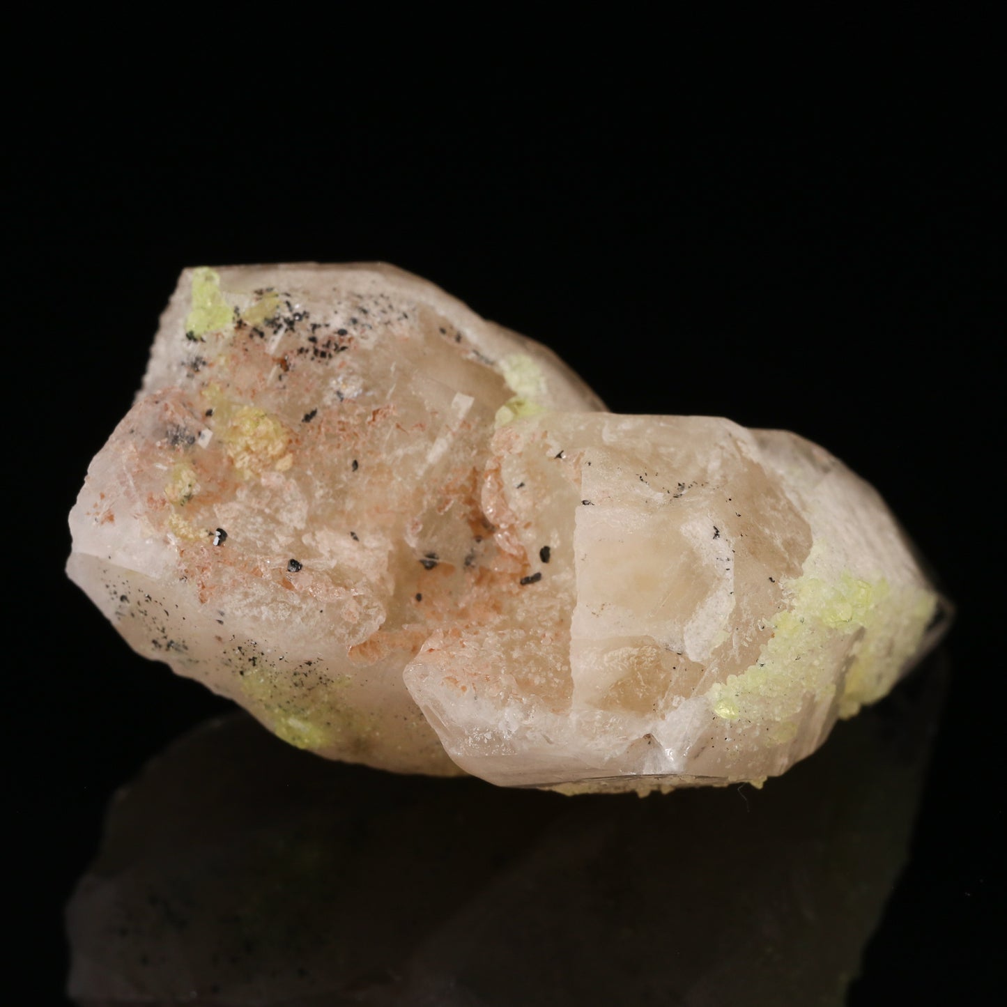 Ettringite on Calcite