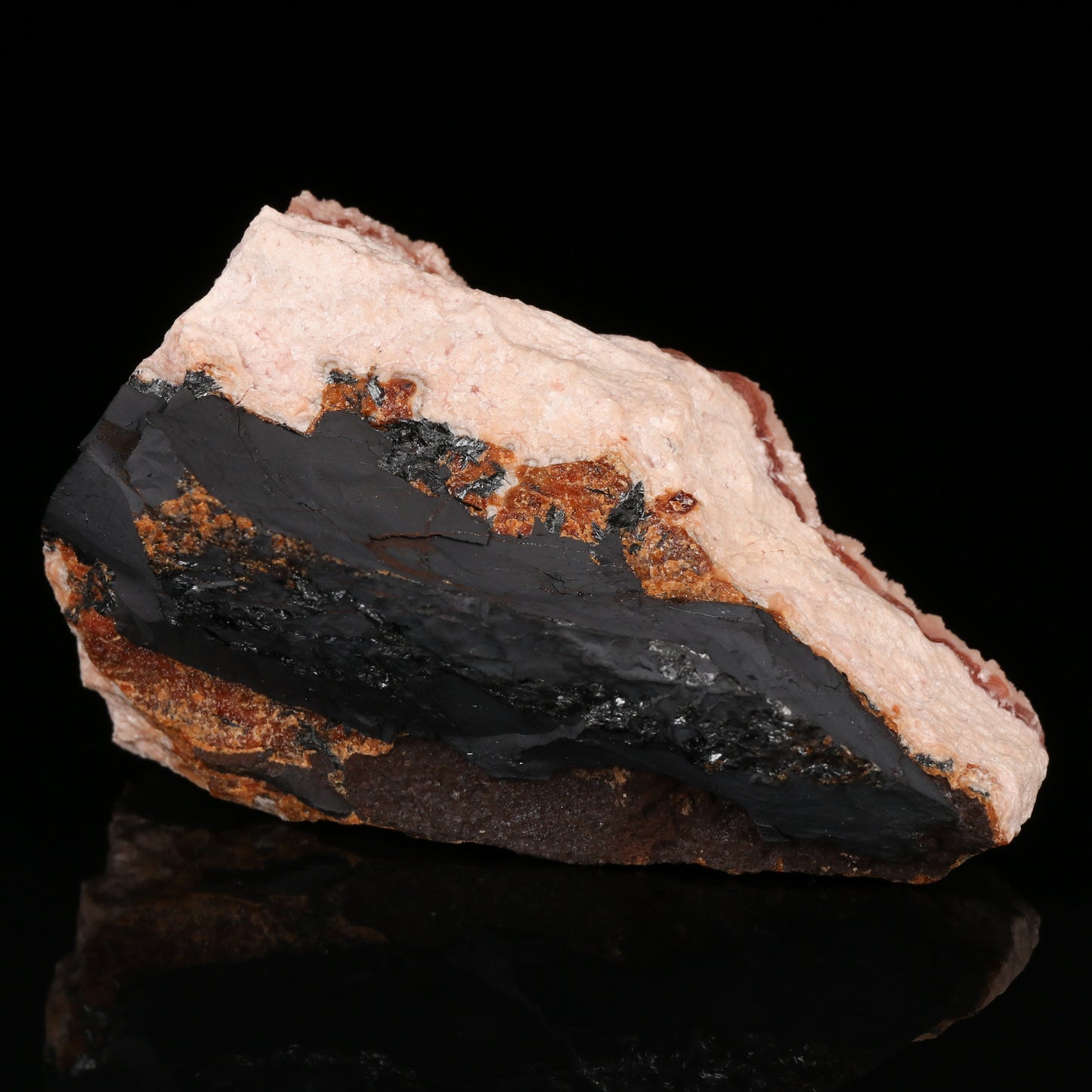 Rhodochrosite on Matrix