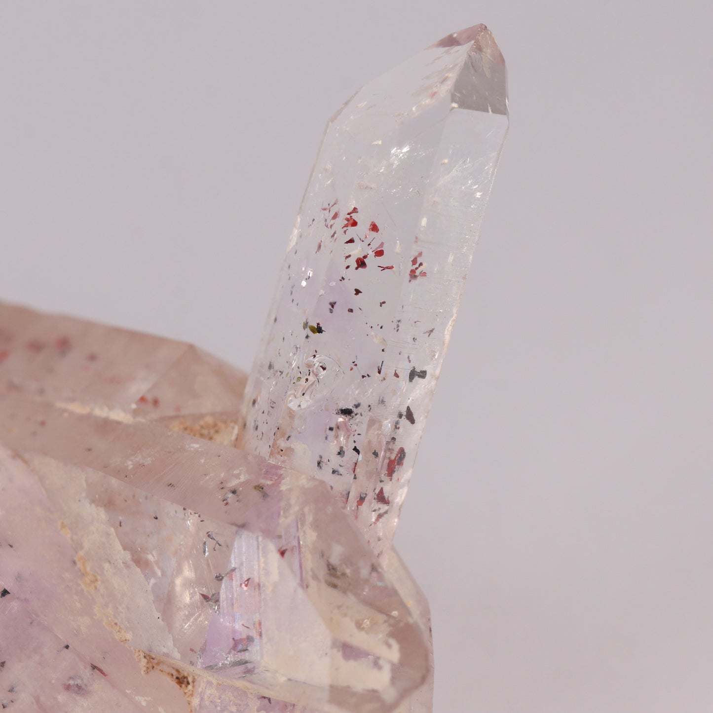 Amethyst Smoky Quartz Cluster