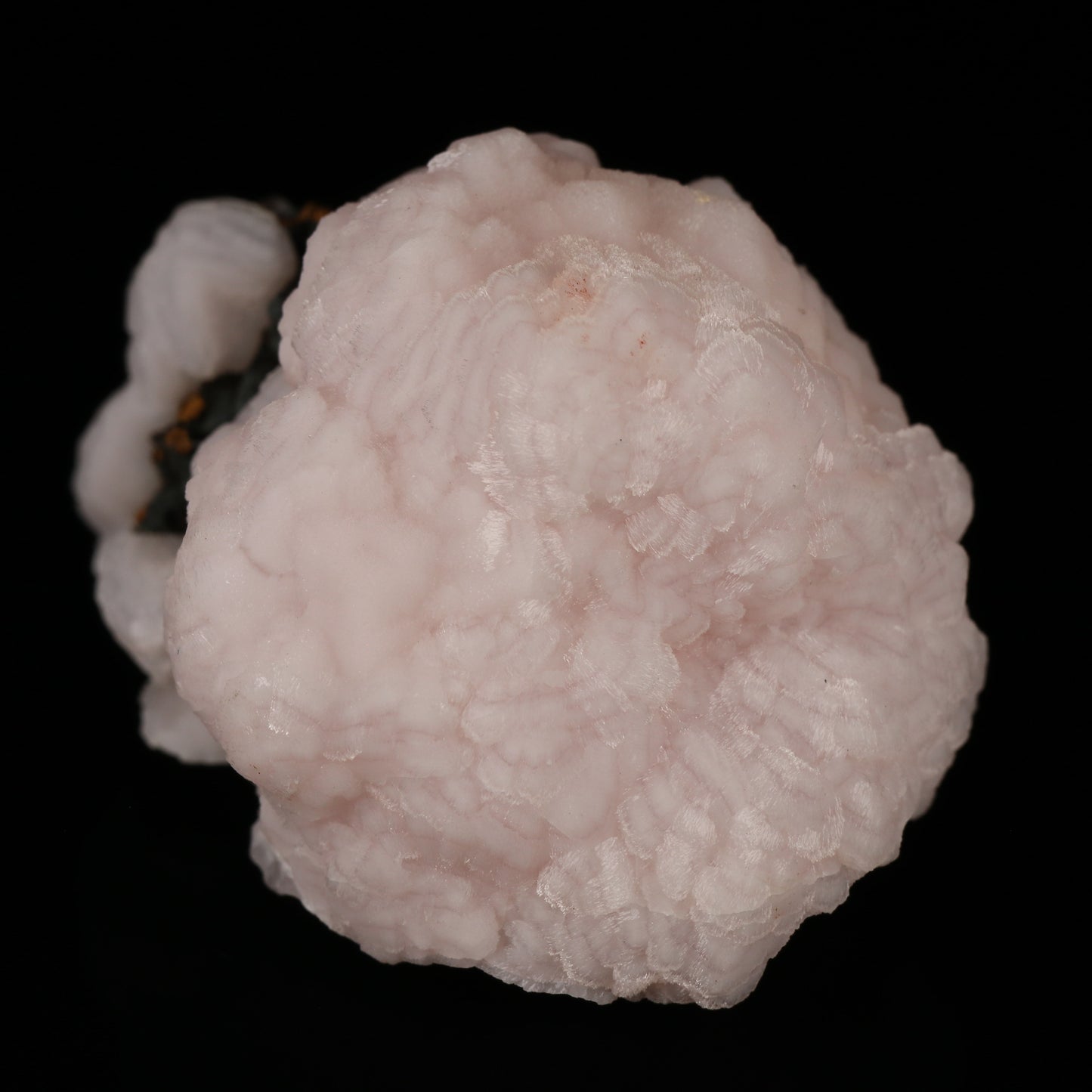 Manganoan Calcite on Goethite