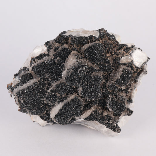 Manganite on Calcite