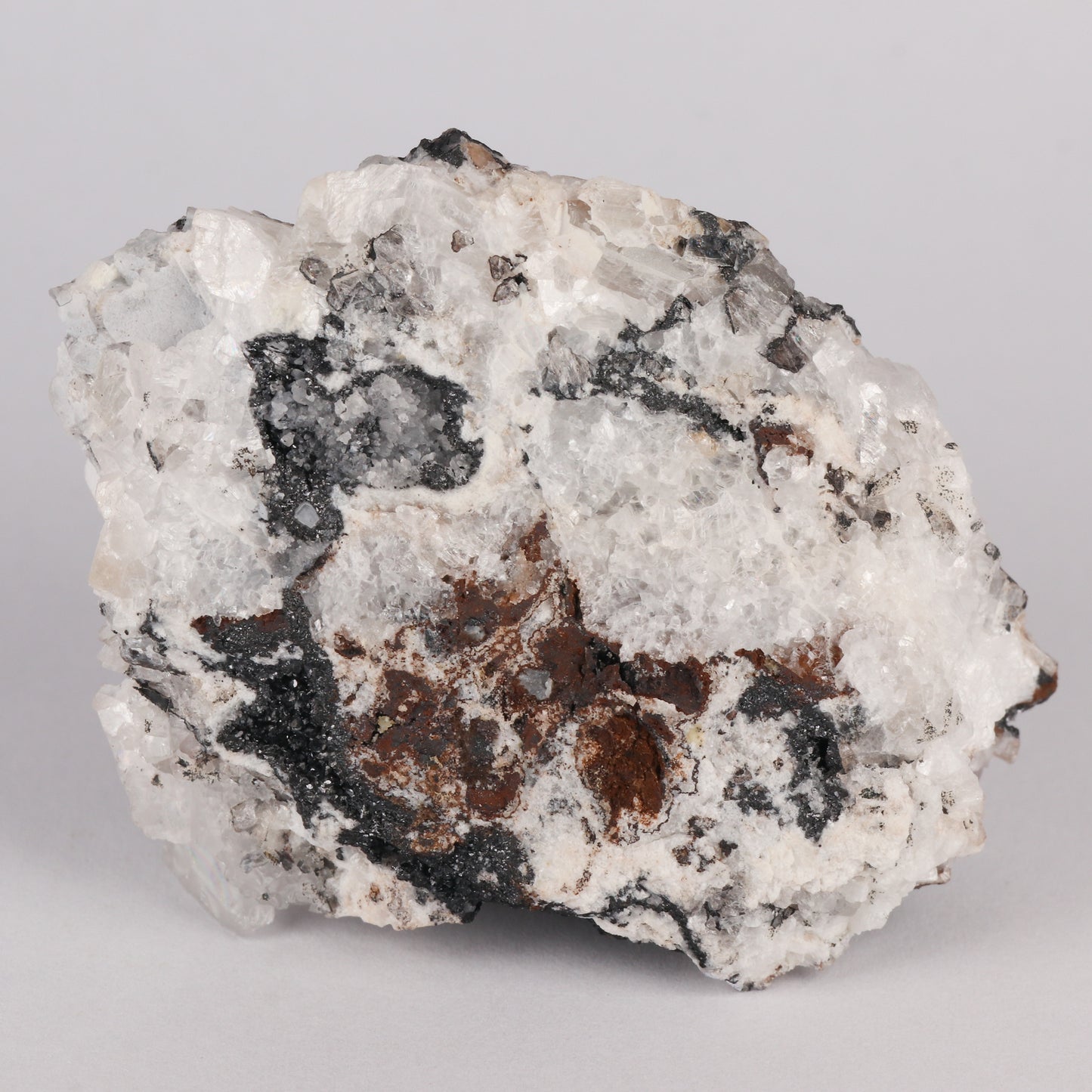 Manganite on Calcite