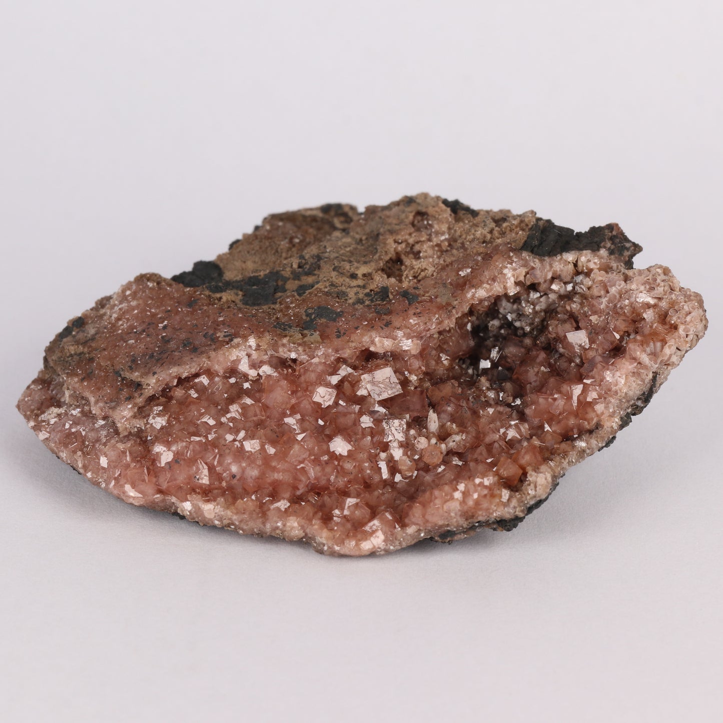 Rhodochrosite & Gageite on Matrix