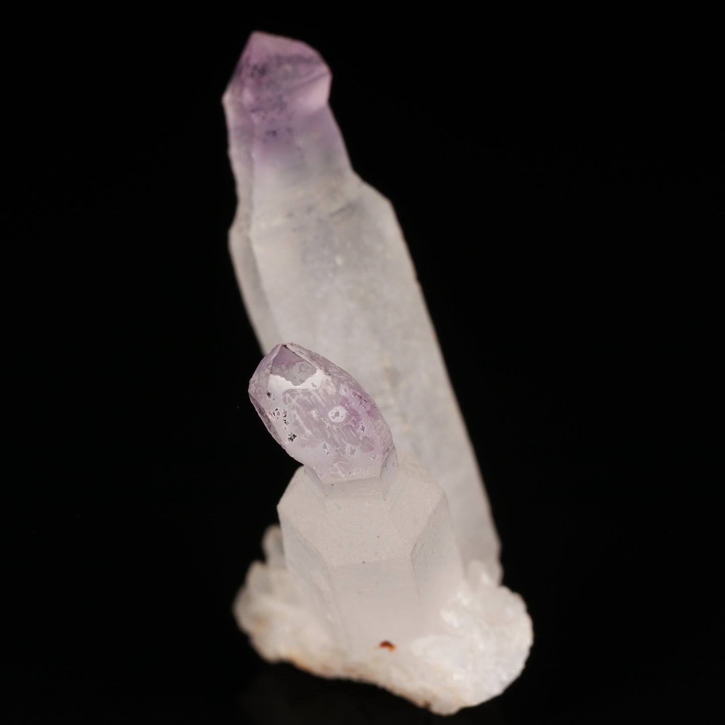 Reverse Amethyst Quartz Scepter