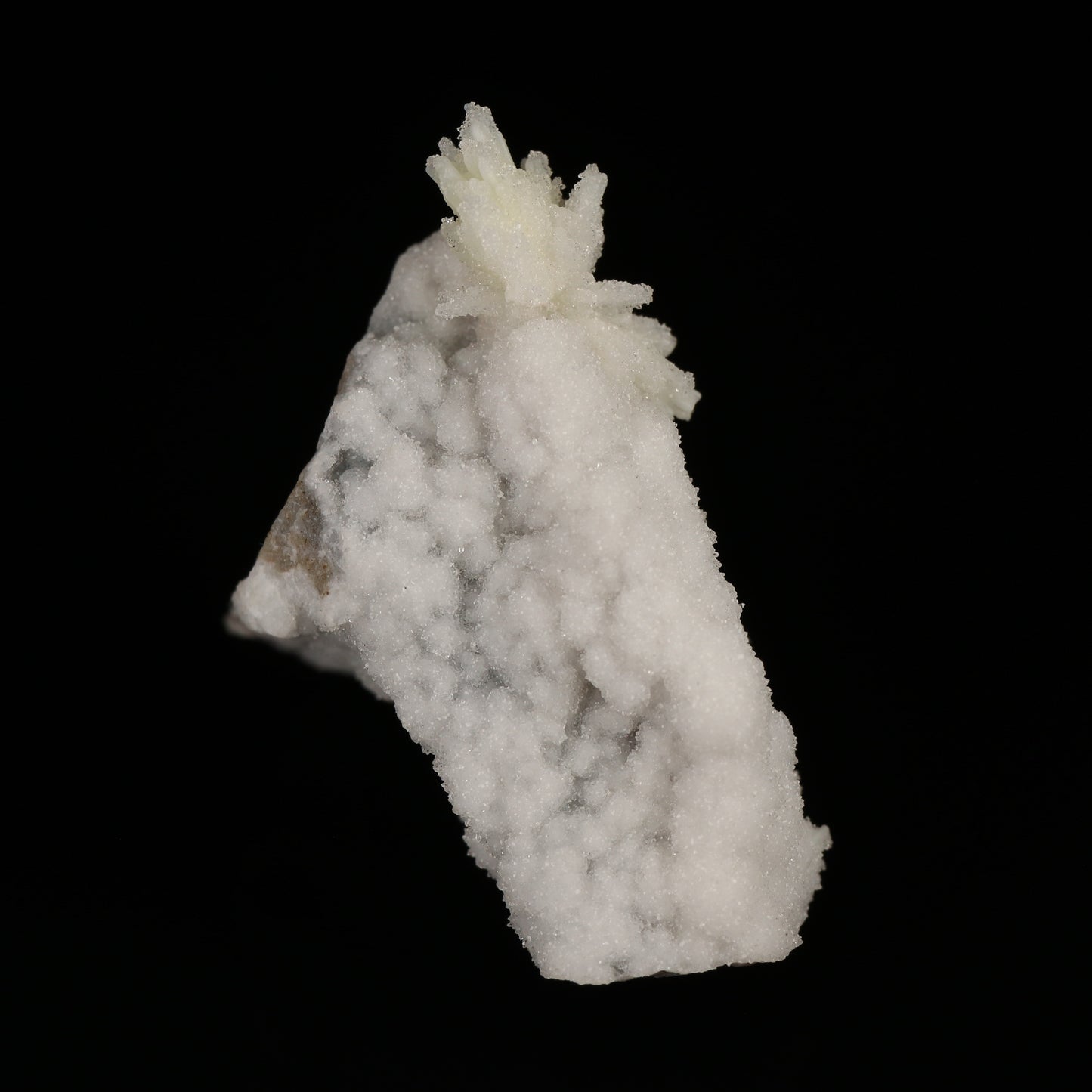 Quartz psm Hemimorphite