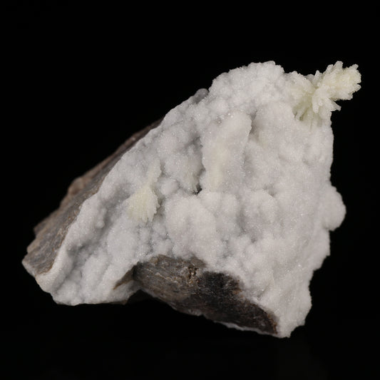 Quartz psm Hemimorphite