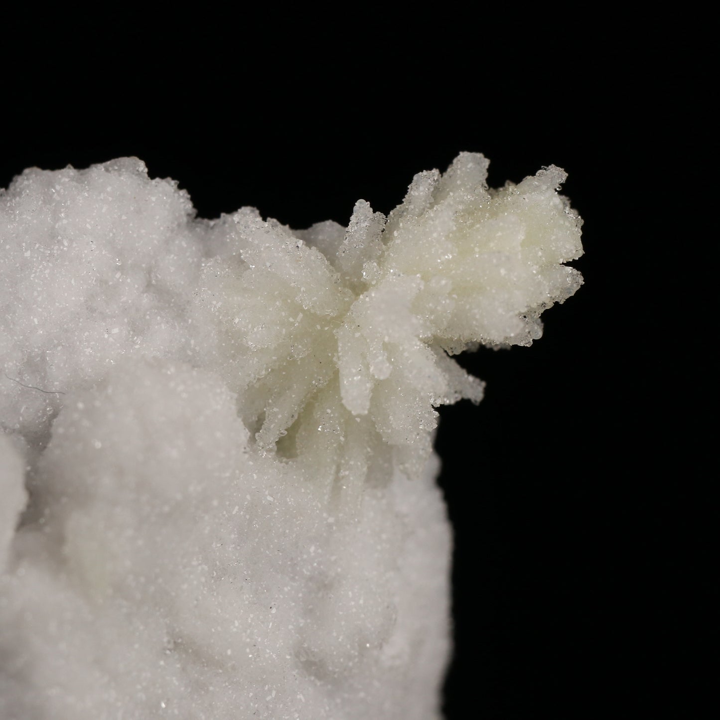 Quartz psm Hemimorphite