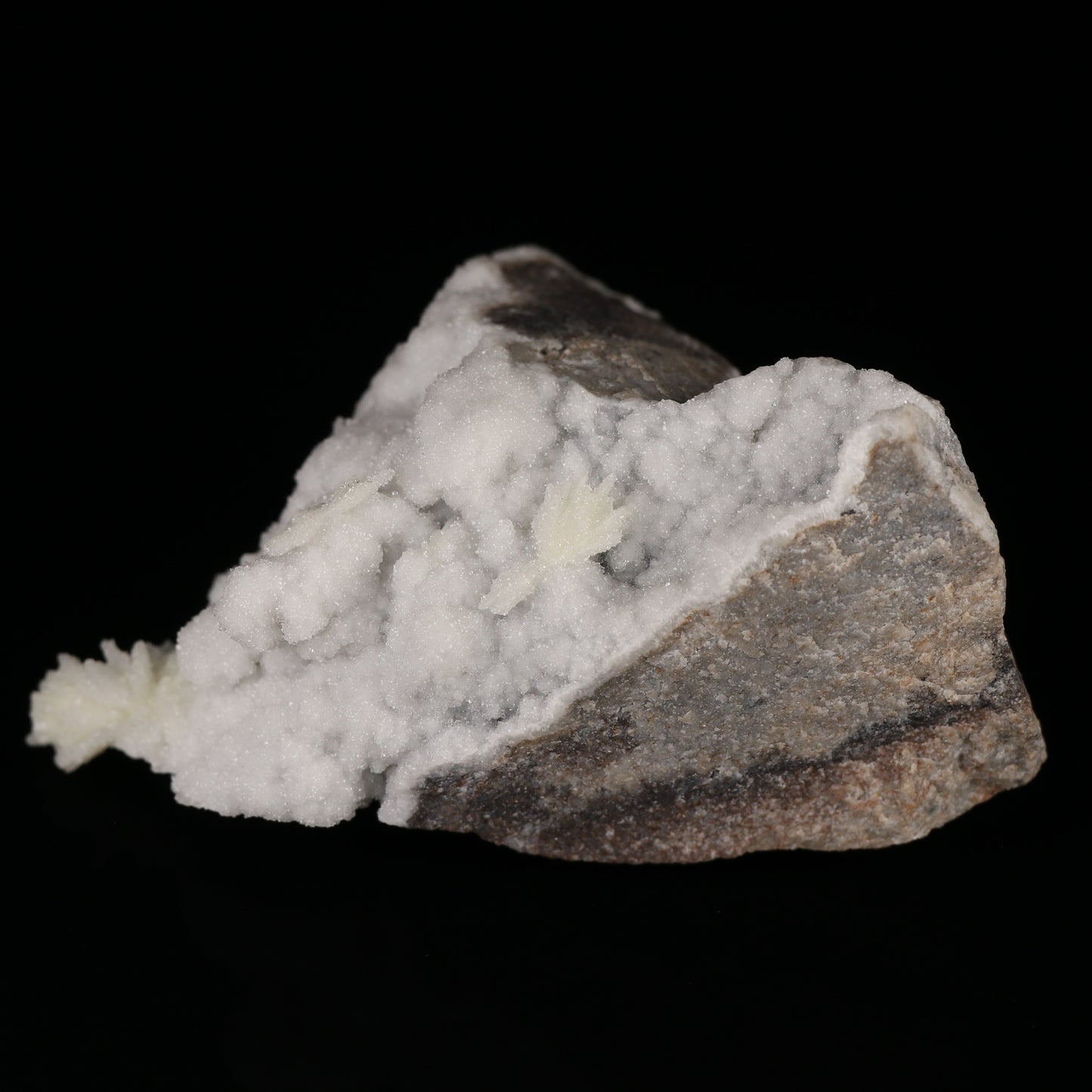 Quartz psm Hemimorphite