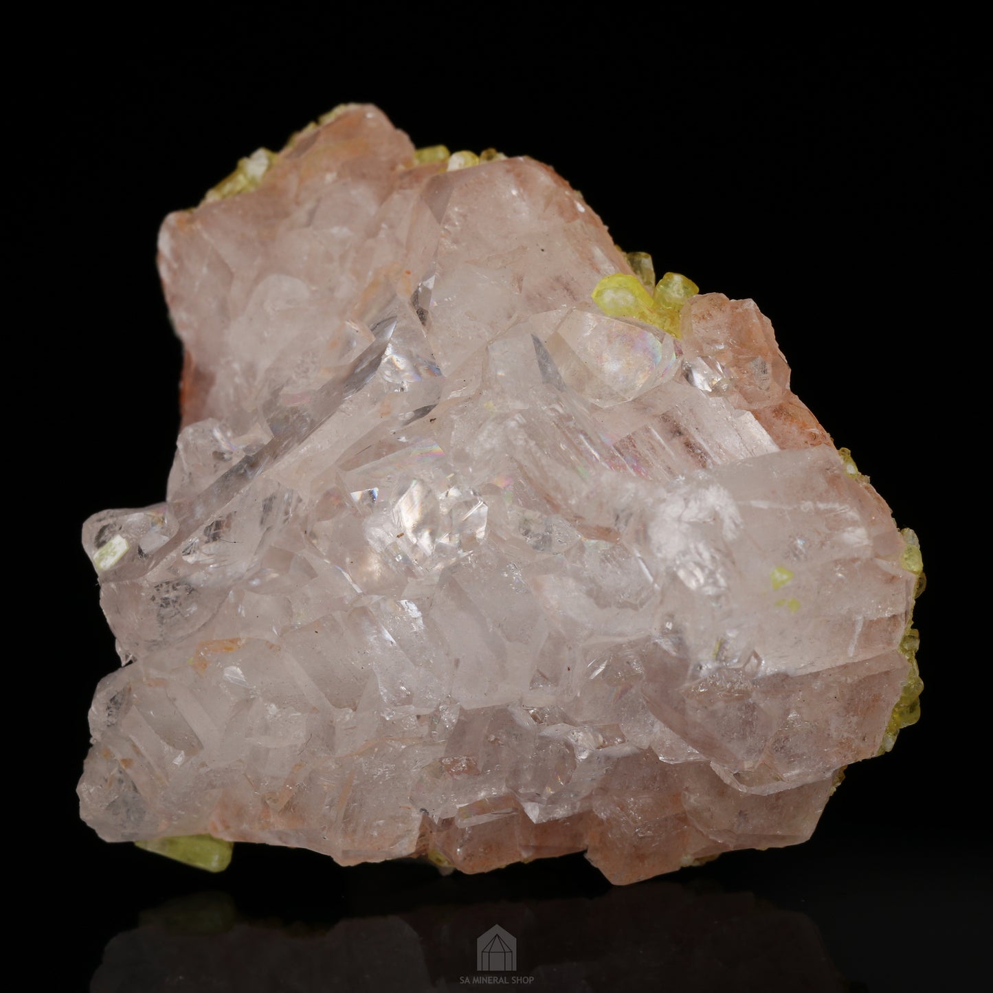 Ettringite on Calcite