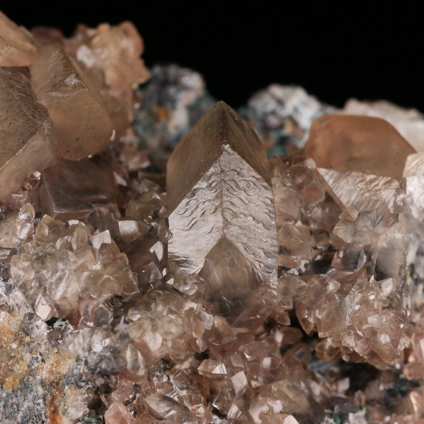 Smithsonite on Matrix