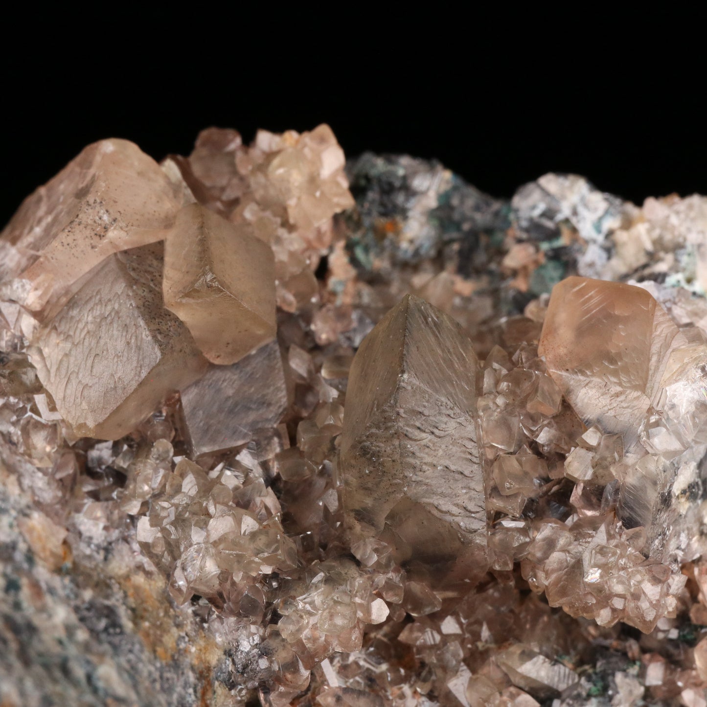 Smithsonite on Matrix