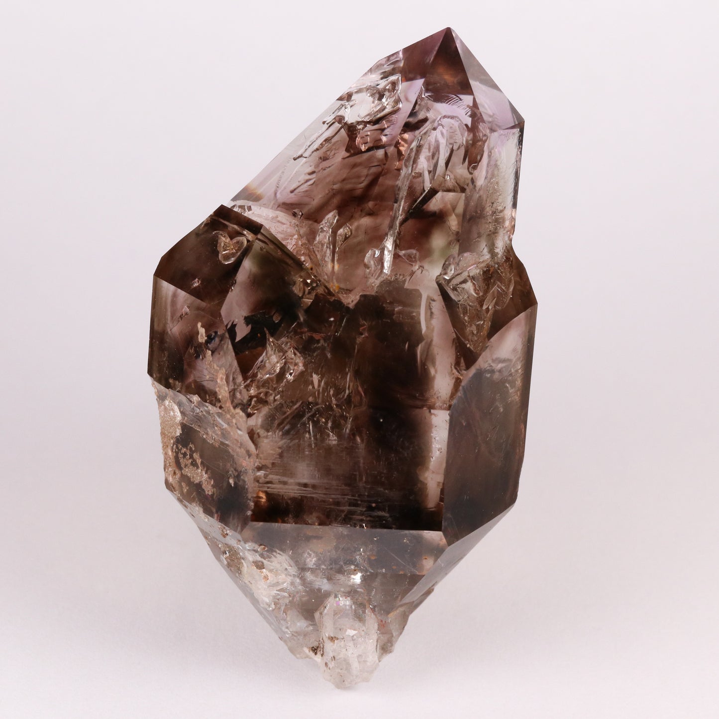 Smoky Amethyst Quartz (Gas Bubble)